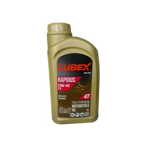Lubex - Aceite Motor 10W-40 Sn Moto Sintetico 1 Lt.