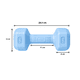 thumbnail image 2 of Par Mancuernas Hexagonales PVC 5 Kg c/u Pesas Fitness 10 Kg Total, 2 of 3