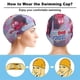 thumbnail image 3 of El gran mundo pequeño de Jessica Gorro de Natación de Licra, Gorro de Baño de Tela Cómoda, Gorro Elástico Antideslizante para Hombres, Mujeres y Niños, 3 of 6