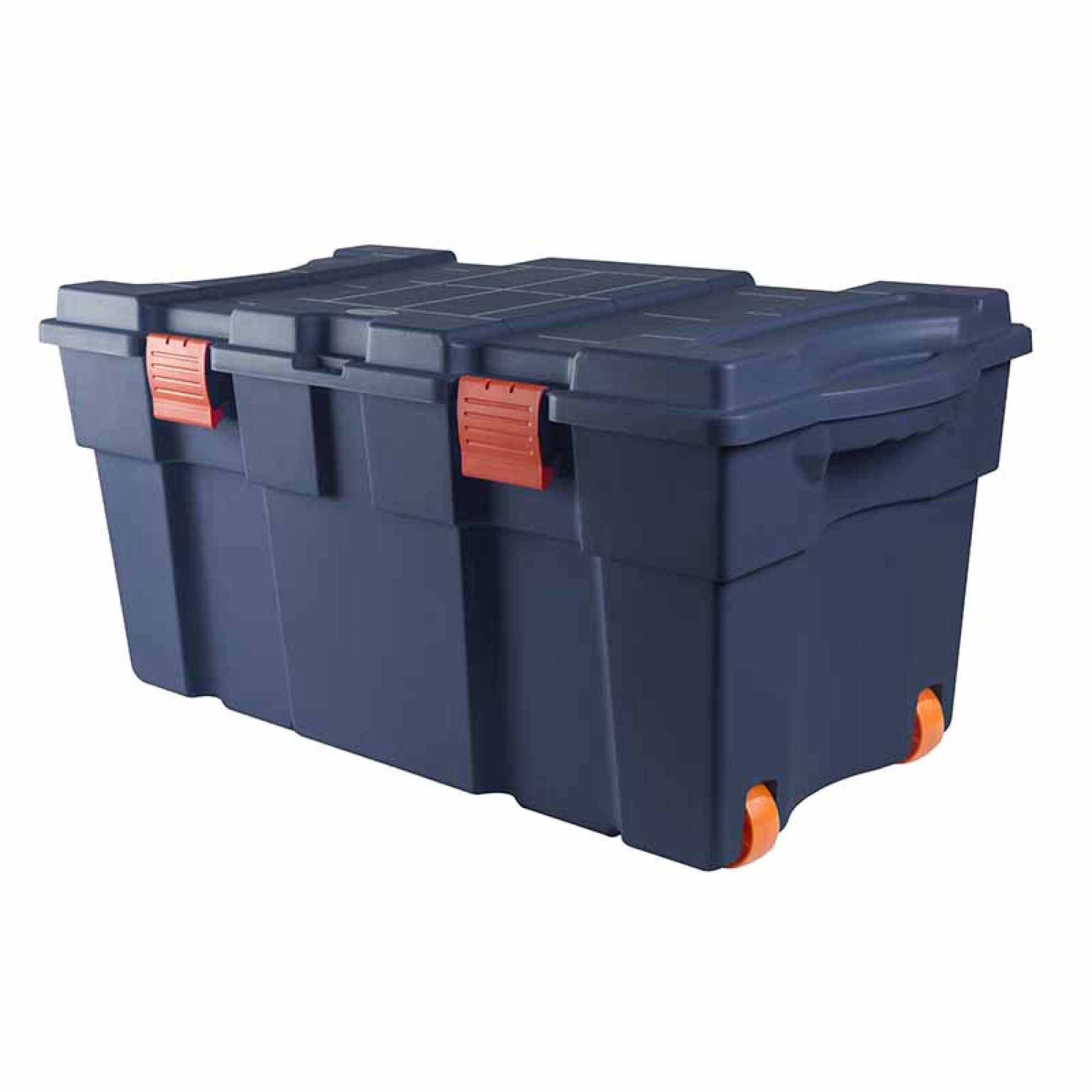 Caja Organizadora Baúl 130L Polipropileno Azul