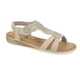 thumbnail image 3 of Sandalia Chalada Mujer Alka-1 Dorado Casual, 3 of 6