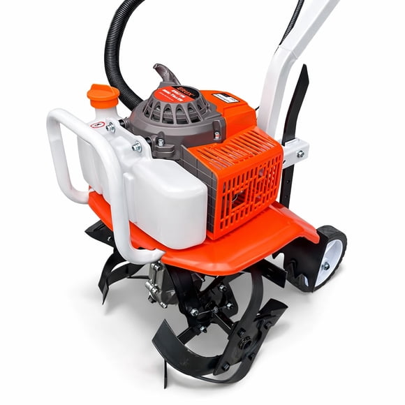 Motocultivador ERUX 63cc Motor 2 Tiempos Línea Japonesa Alta Potencia para Jardín y Huerto