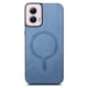 thumbnail image 1 of Magnetic Slim Case for Motorola Moto G Play 2024 5G with Camera Guard & Anti-Scratch Back Blue, 1 of 6