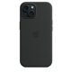 thumbnail image 2 of Funda Para Teléfono Iphone 15 De Silicona Con Magsafe Color Negro, 2 of 4