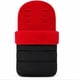 thumbnail image 1 of Saco térmico impermeable para coche de bebé color negro con rojo, 1 of 3