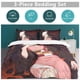 thumbnail image 5 of Demon Slayer Nezuko 3-Piece Bedding Set Warm And Comfortable Soft Duvet Cover Bed Set for Boys Girls Kids Adult Bedroom All Season, 5 of 5