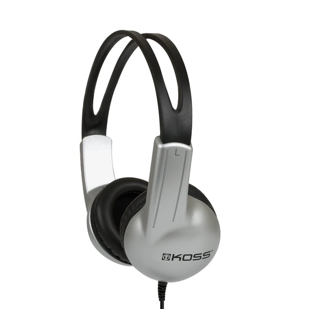 Auriculares Koss UR10 para uso supraaural, duraderos, para todas las edades, conector de 3,5 mm