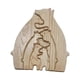 thumbnail image 5 of Rompecabezas De Arte De Madera Para Familias De Osos, Rompecabezas Para Calentar La Casa, Adorno De Escritorio Bonito DIY, 5 of 5