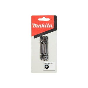 Set 3 Puntas Phillips N°3 X 65 Mm Doble Makita 798311-2 Negro