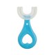 thumbnail image 3 of Niños Dientes Limpieza Manual Brocha U-Forma U Limpieza De Dientes Oral Azul 2-6 Años, 3 of 5