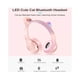 thumbnail image 2 of Audifonos Bluetooth Orejas De Gatito RGB Over Ear Blanco, 2 of 3