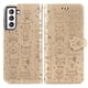 thumbnail image 1 of Funda Cartera FOXDOCK para Samsung Galaxy S22 Plus , Flip PU con Relieve de Gatos y Perros, Tarjetero y Soporte, 1 of 6