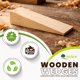 thumbnail image 2 of Tolux Cuña de Madera 80×25×20 mm (10 unidades) – Tope para Puertas, 2 of 7