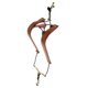 thumbnail image 2 of 1 pieza saxofón cuello correa para el hombro saxo correa para ni?os adultos marrón, 2 of 5