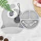 thumbnail image 4 of Children's Food Grade Silicone Supplementary Food Bowl And Spoon Set Baby And Child Integrated Anti-fall Dinner Plate With Suction Cup Tableware, 4 of 4
