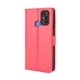 thumbnail image 1 of Funda tipo libro para Doogee X96 Pro, cartera todo‑en‑uno, funda multifuncional con tarjetero y correa de muñeca desmontable, 1 of 4