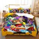 thumbnail image 1 of New Shantae Half-Genie Hero Bedding Set Single Twin Full Size Bed Set Adult Kid Bedroom Duvetcover Sets Anime Game Bed Sheets, 1 of 5
