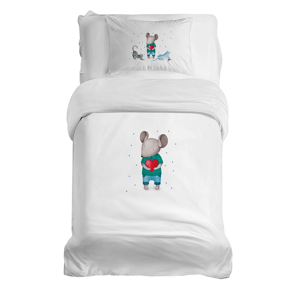 Tuyo Print - Cubreplumón Transición Ratoncito