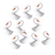 thumbnail image 5 of 10 unids Miniaturas Estatua de cisne Ornamento micro DIY Artesanía Decoración Blanco, 5 of 5