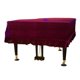 thumbnail image 3 of Cobertura de Piano de Cola ESYUEL 200x150x48 cm de Peluche a prueba de polvo, 3 of 4