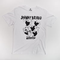 Polera Hombre You Cartoon Network Jonny Bravo Blanco