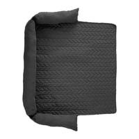 Magideal - Funda De Sofá Para Cama Para Perros, Cojín Para Sofá Para Mascotas, 75X75Cm, Resistente Al Agua, Acolchado Suave, Duradero, Funcional, Lavable, Estera , Gris Oscuro