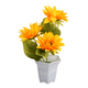 thumbnail image 1 of Planta girasoles artificiales macetero 28 cm, 1 of 3