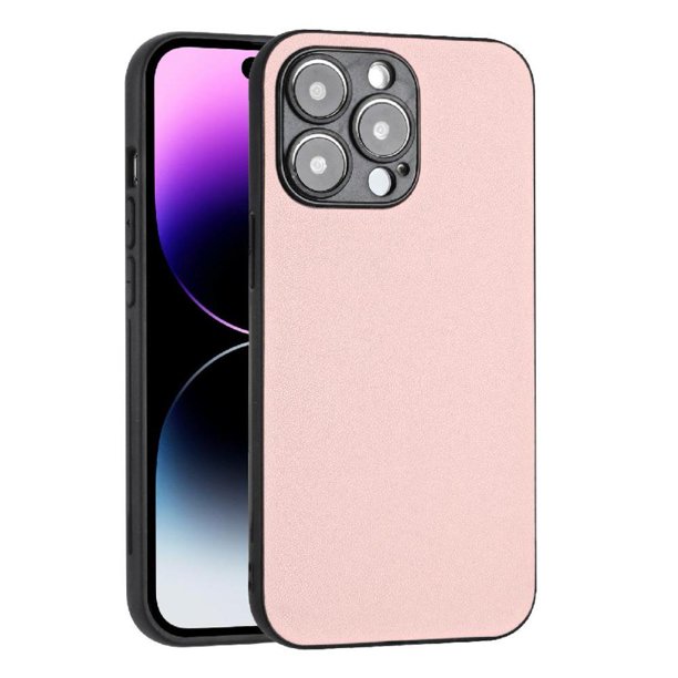 Funda Antigolpes para iPhone 15 Pro Max Cubierta Delgada Rosa