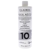 Clairol - Desarrollador En Crema De 10 Volúmenes Blanco Puro De Para Unisex - Aclarador De 16 Oz