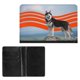thumbnail image 2 of Husky Siberiano Porta Pasaporte y Cartera de Viaje Premium de Cuero PU, Funda de Pasaporte Bloqueo RFID con Ranuras para Tarjetas de Crédito, Estuche para Libro de Pasaporte para Familia 10cm × 15cm, 2 of 6