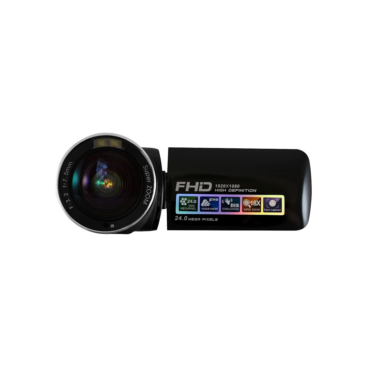 Cámara De Vídeo Digital Hamiltonbuhl Hdv17bk Actionpro Fhd