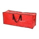 thumbnail image 3 of Bolsa De Almacenamiento Para árbol De Navidad, Organizador Con Cremallera Para árboles De Navidad, Colgantes, Vacaciones, Rojo, Pequeño, 3 of 3