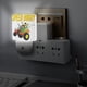 thumbnail image 5 of Speed Buggy / Bichito Veloz Luz nocturna LED con sensor de anochecer a amanecer para dormitorio, baño, pasillo, escaleras - Lámpara LED nocturna de enchufe, 0.5W - 1 pieza, 5 of 6