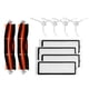 thumbnail image 3 of 10 Unids/set Cepillo Principal + Filtro HEPA + Cepillo Lateral Para Robot Aspirador, 3 of 3