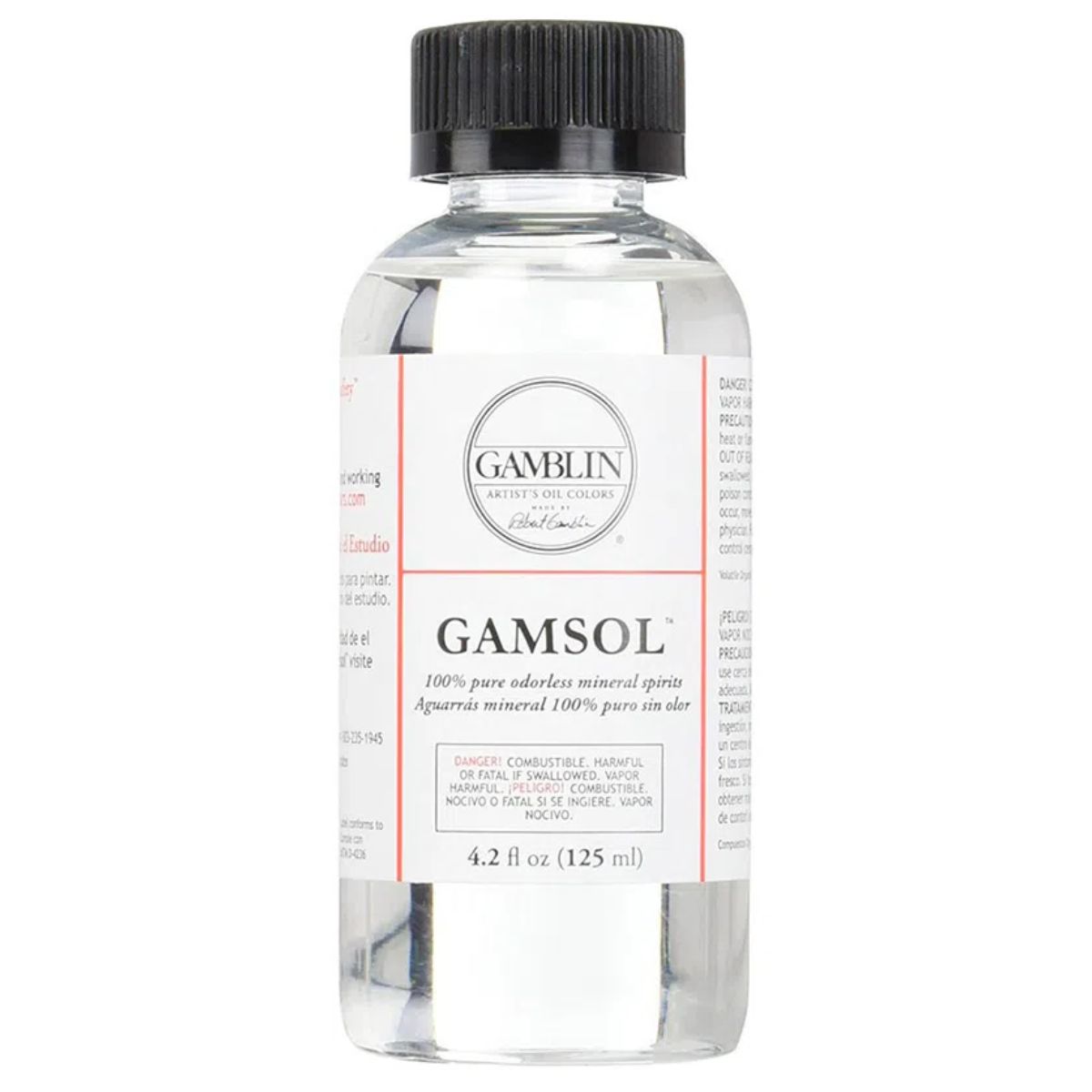 Solvente Sin Olor Para Óleos Gamsol Gamblin 125 Ml