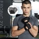 thumbnail image 5 of Guantes de entrenamiento transpirables, guantes de levantamiento de pesas sin dedos para gimnasio, para mujeres y hombres., 5 of 6