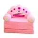 thumbnail image 5 of Sofá Plegable Para Niños, Sillón Plegable Suave Para El Hogar, Sala De Estar, 50 Cm X 55 Cm X 50 Cm, Color Rosa, 5 of 5