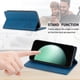 thumbnail image 4 of Funda tipo cartera con bloqueo RFID para Realme 16 Con tapa abatible, portatarjetas, cierre magnético, TPU y soporte Azul, 4 of 6