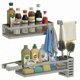 thumbnail image 1 of Estante PUSDON Kit Organizador de Cocina 5 en 1 Plata Gris, 1 of 8