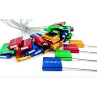 Generic - Sellos De Cable De Alta Seguridad, 60 Unidades, Multicolores, Con Cierre Hermético (Paquete De 60)