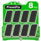 thumbnail image 1 of Protectores antideslizantes para muebles PremiFix de goma, 8 piezas, 2.54 x 5.08 cm, 1 of 7