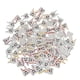 thumbnail image 2 of 100 Piezas De Color Mixto Forma De Dientes Botones De Madera Para Coser DIY Artesanía, 2 of 3