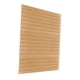 thumbnail image 1 of Cortinas temporales para ventanas, sin taladro, inalámbricas, transpirables, no tejidas, despegables y adhesivas, para sala de estar, montaje sencillo Marrón L, 1 of 5