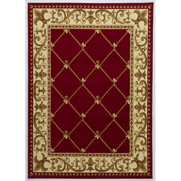 Alfombra Kashan King Roja 200 x 290 cm