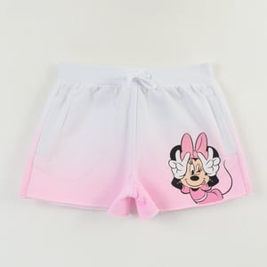 Short Cordón Niña Blanco Tie Dye Minnie Mouse Disney