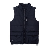 Pillin - Parka Niño Sin Mangas Impermeable Negro