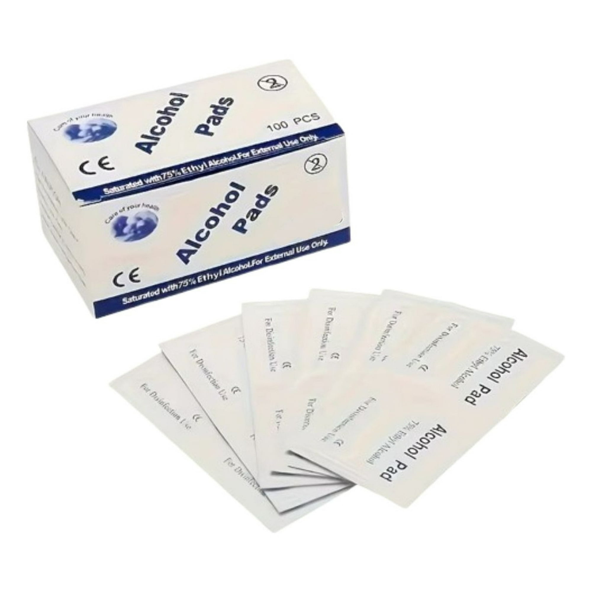 Genérico - Pack 3 Toallitas Gasas Con Alcohol Antiseptico Heridas Lau