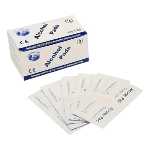 Genérico - Pack 3 Toallitas Gasas Con Alcohol Antiseptico Heridas Lau