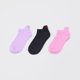 thumbnail image 4 of Calcetines Mujer Cortos Rosado/Negro/Morado Corona, 4 of 4