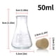 thumbnail image 4 of Set de termos Erlenmeyer de vidrio Young4us (250 ml, 150 ml y 50 ml), 4 of 7